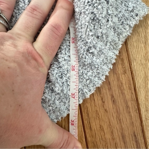 Softies Marshmallow Slouch Turtleneck Lounger Dress Womens Gray Ribbed - Picture 8 of 10